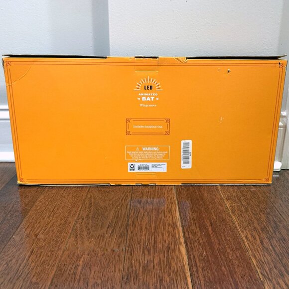 Hyde & Eek! Animated BAT Faux Neon LED Halloween Motion Light Sign NEW 2022 - Picture 5 of 6